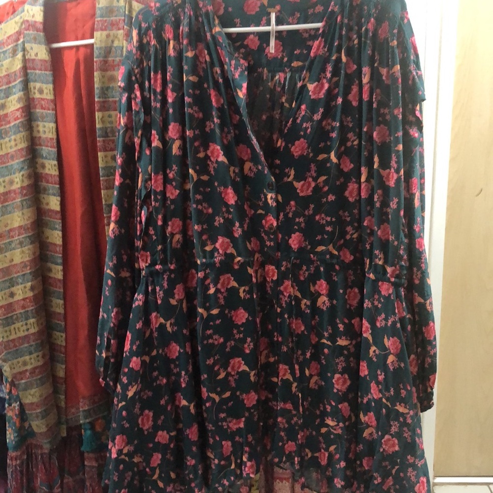 🦋Free People Flower Fields dress S - Picture 6 of 11